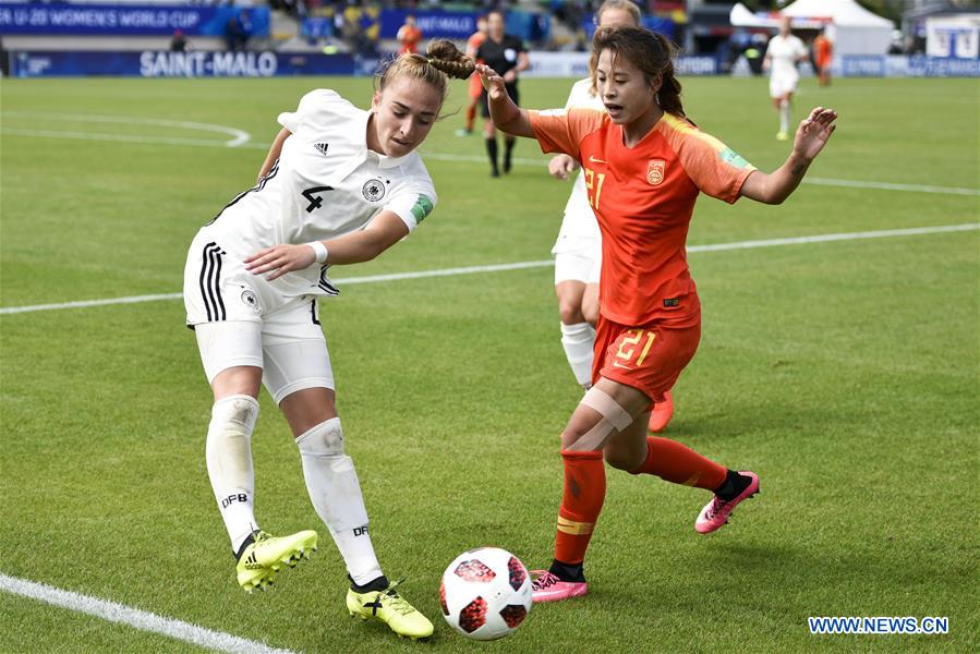 (SP)FRANCE-SAINT-MALO-FIFA U-20 WOMEN'S WORLD CUP-CHINA VS GERMANY