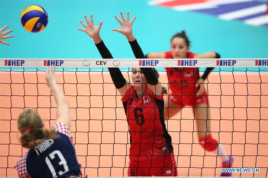 (SP)CROTIA-ZAGREB-2019 CEV VOLLEYBALL EUROPEAN CHAMPIONSHIP QUALIFICATION-WOMEN