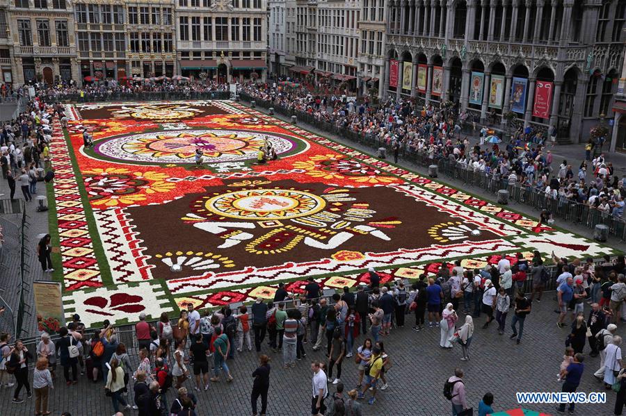 BELGIUM-BRUSSELS-FLOWER CARPET