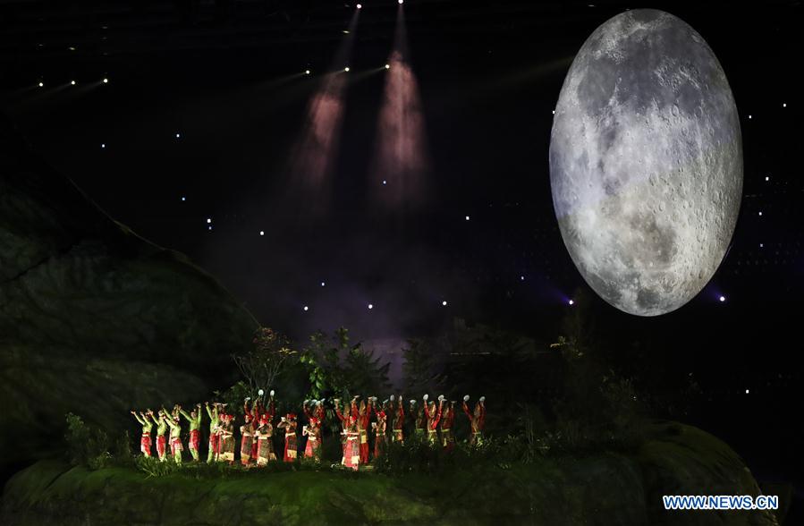 (SP)INDONESIA-JAKARTA-ASIAN GAMES-OPENING CEREMONY