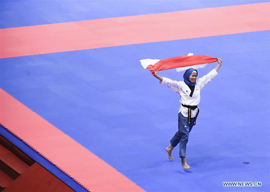 (SP)INDONESIA-JAKARTA-ASIAN GAMES-TAEKWONDO