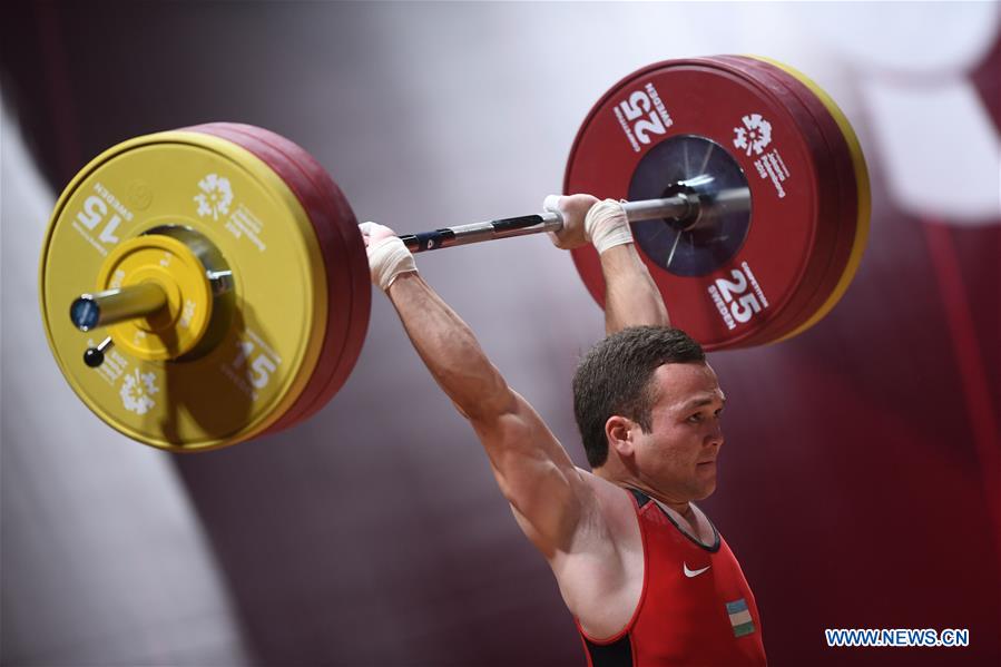 (SP)INDONESIA-JAKARTA-ASIAN GAMES-WEIGHTLIFTING