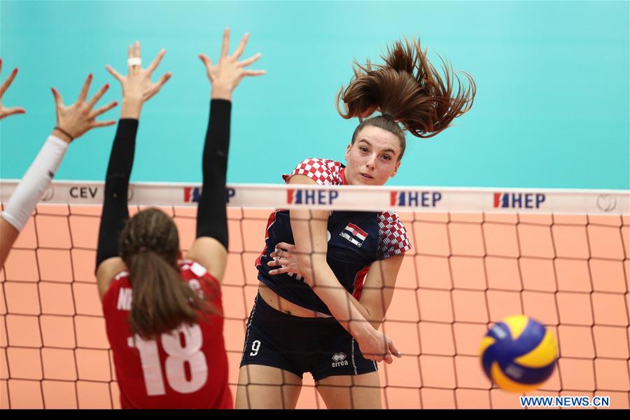 (SP)CROTIA-ZAGREB-2019 CEV VOLLEYBALL EUROPEAN CHAMPIONSHIP QUALIFICATION-WOMEN