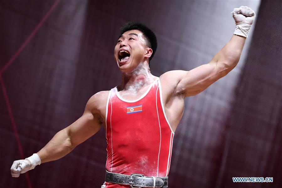 (SP)INDONESIA-JAKARTA-ASIAN GAMES-WEIGHTLIFTING