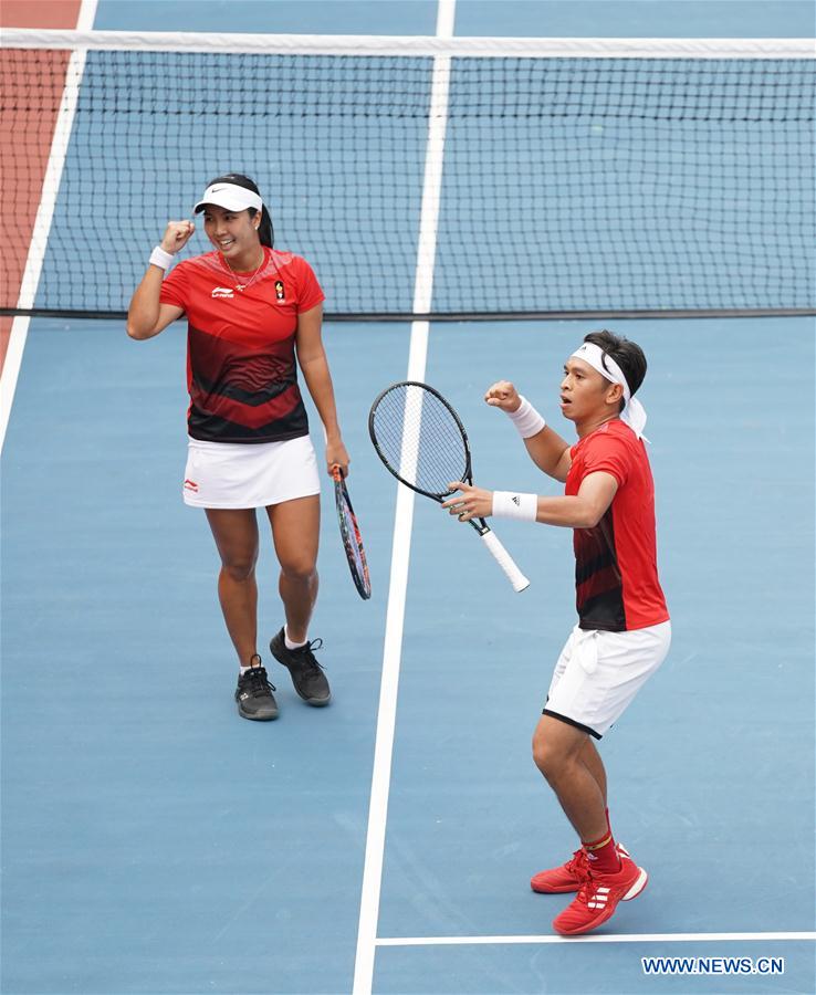 (SP)INDONESIA-PALEMBANG-ASIAN GAMES-TENNIS-MIXED DOUBLES