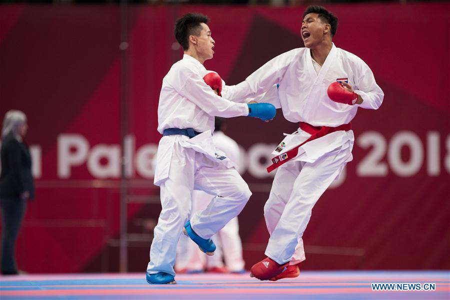 (SP)INDONESIA-JAKARTA-ASIAN GAMES-KARATE