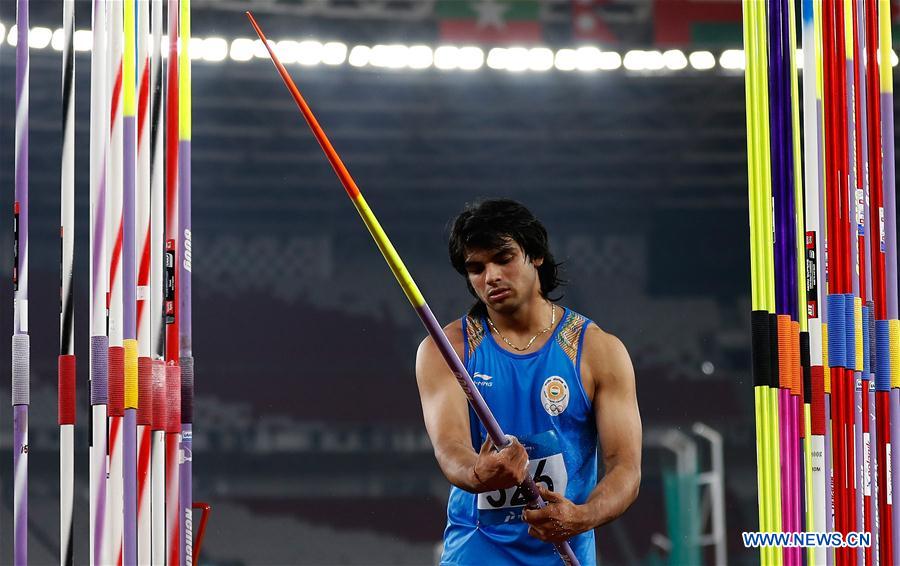 (SP)INDONESIA-JAKARTA-ASIAN GAMES-ATHLETICS-MEN'S JAVELIN THROW FINAL