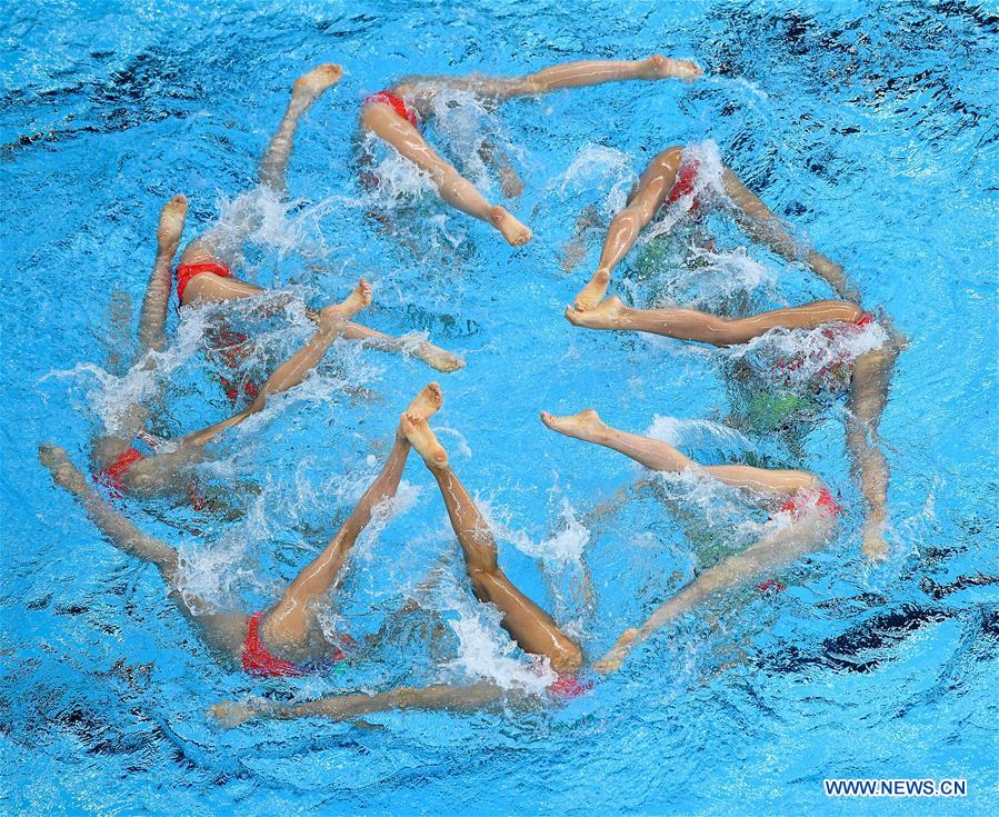 (SP)INDONESIA-JAKARTA-ASIAN GAMES-ARTISTIC SWIMMING