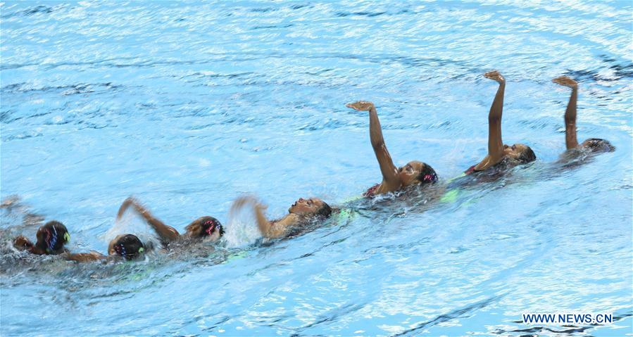 (SP)INDONESIA-JAKARTA-ASIAN GAMES-ARTISTIC SWIMMING