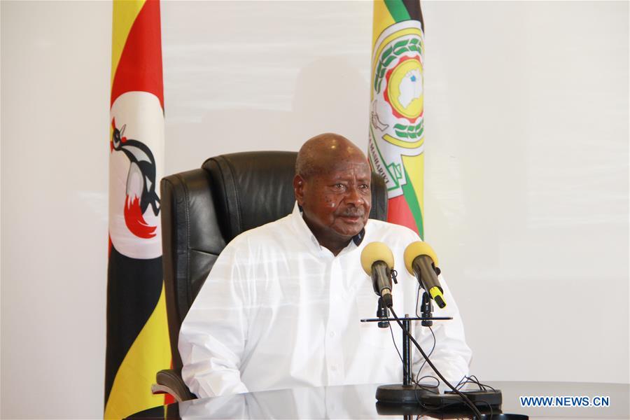 UGANDA-ENTEBBE-INTERVIEW-PRESIDENT