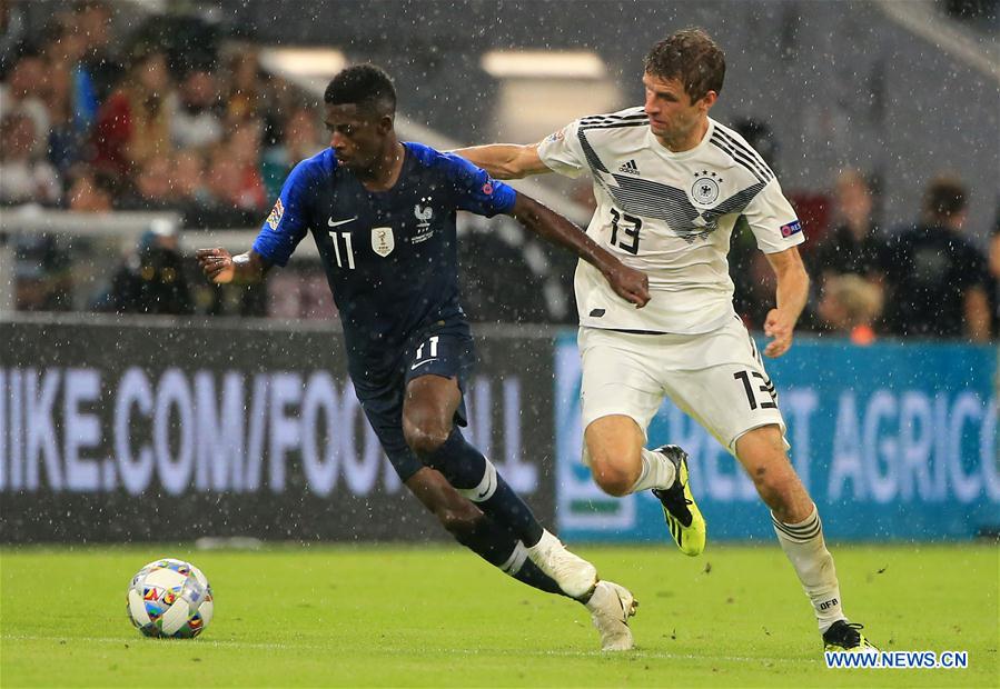 (SP)GERMANY-MUNICH-SOCCER-UEFA NATIONS LEAGUE-GERMANY VS FRANCE