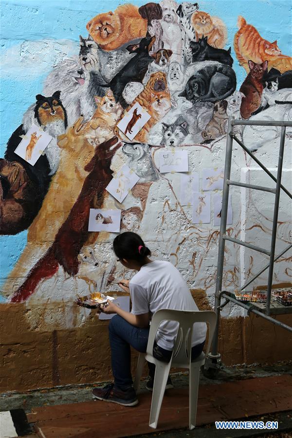 PHILIPPINES-QUEZON CITY-MURAL COMPETITION