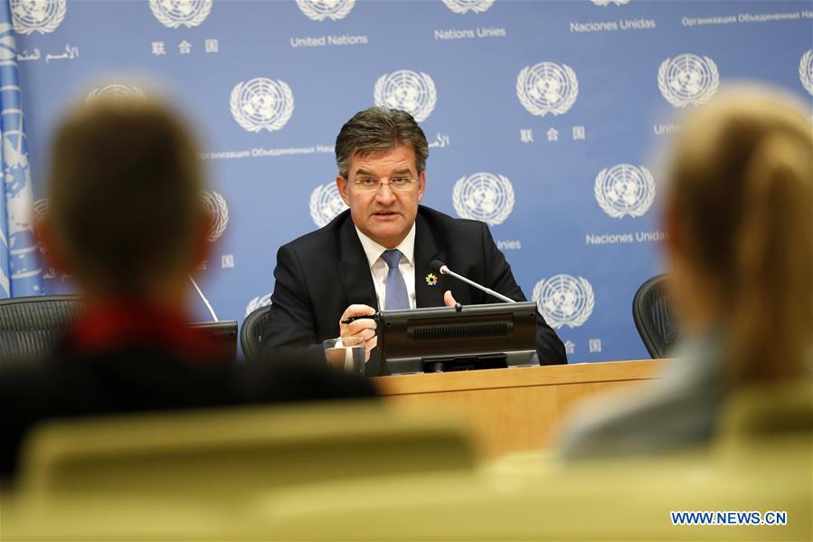 UN-UNGA PRESIDENT-LAJCAK-PRESS BRIEFING