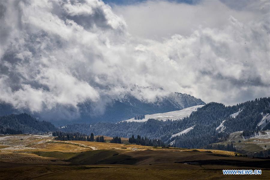 CHINA-XINJIANG-QITAI-SCENIC SPOT-SNOW SCENERY (CN) 