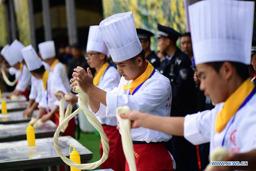 CHINA-QINGHAI-LAMIAN NOODLES-CONTEST (CN)