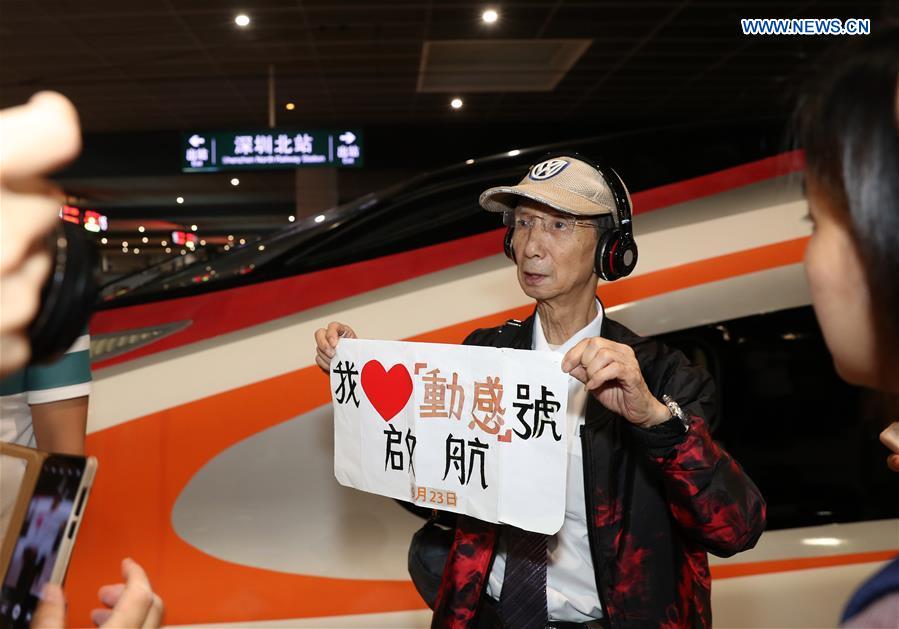 CHINA-HONG KONG-HIGH-SPEED RAILWAY-OPENING (CN)