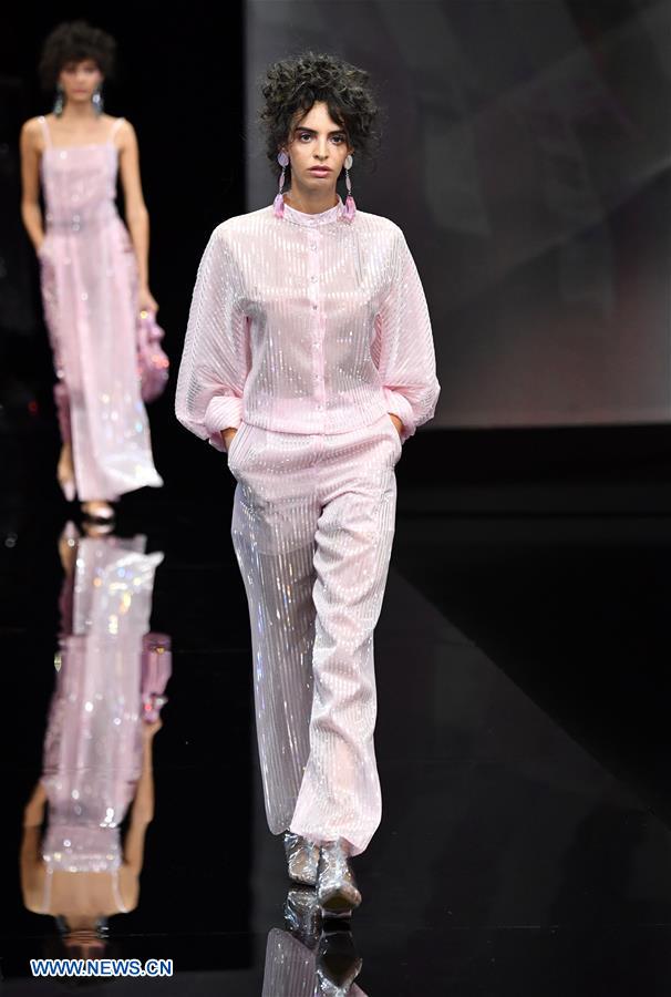 ITALY-MILAN-FASHION WEEK-GIORGIO ARMANI 