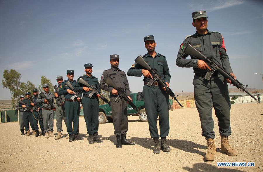 AFGHANISTAN-NANGARHAR-POLICE-MILITARY TRAINING