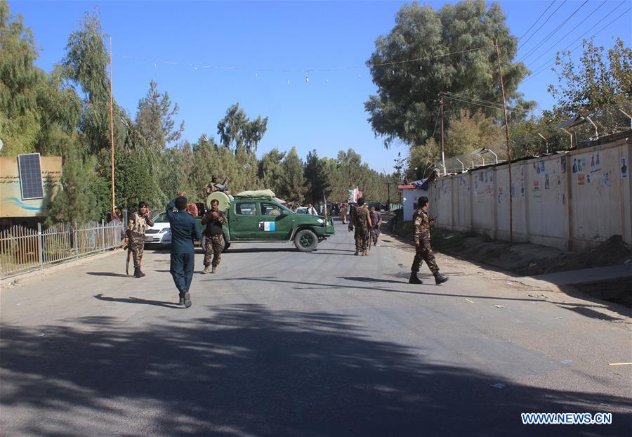 AFGHANISTAN-HELMAND-BLAST-ELECTION CAMPAIGN