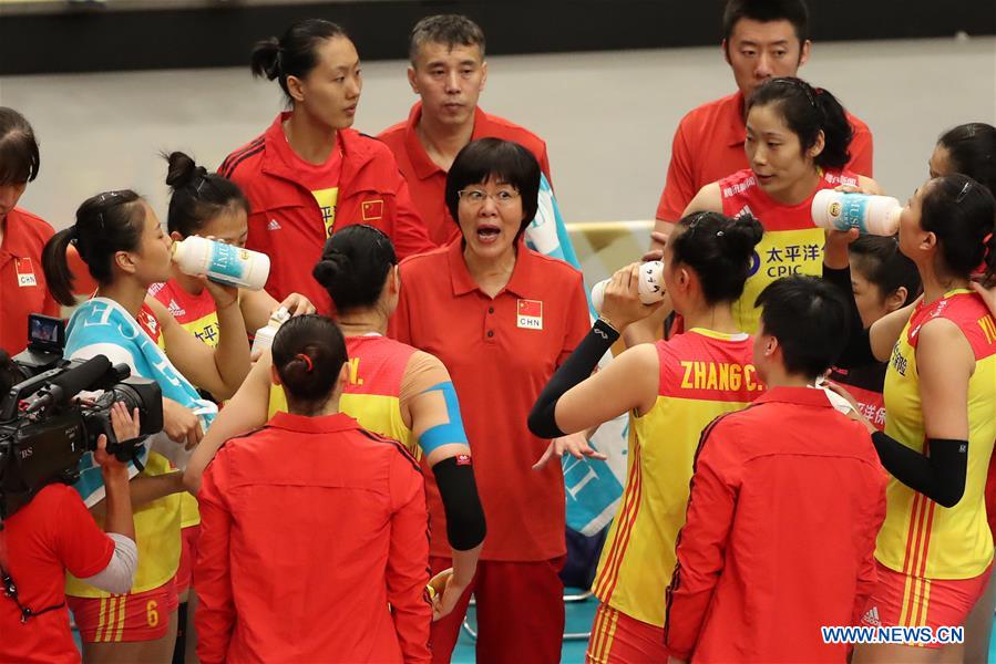 (SP)JAPAN-YOKOHAMA-VOLLEYBALL-WOMEN'S WORLD CHAMPIONSHIP-SEMIFINAL-CHINA VS ITALY