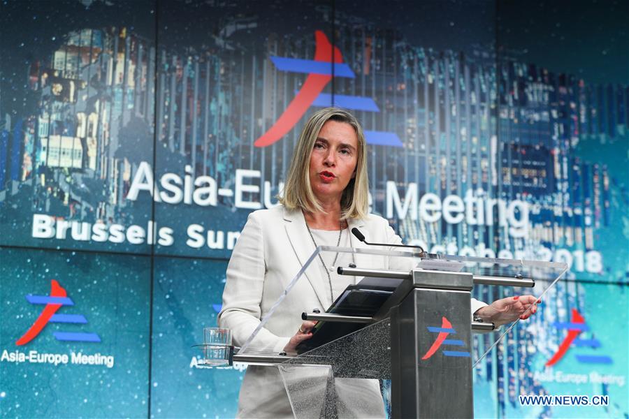 BELGIUM-BRUSSELS-ASEM-PRESS CONFERENCE