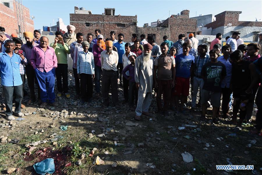 INDIA-PUNJAB-AMRITSAR-TRAIN ACCIDENT