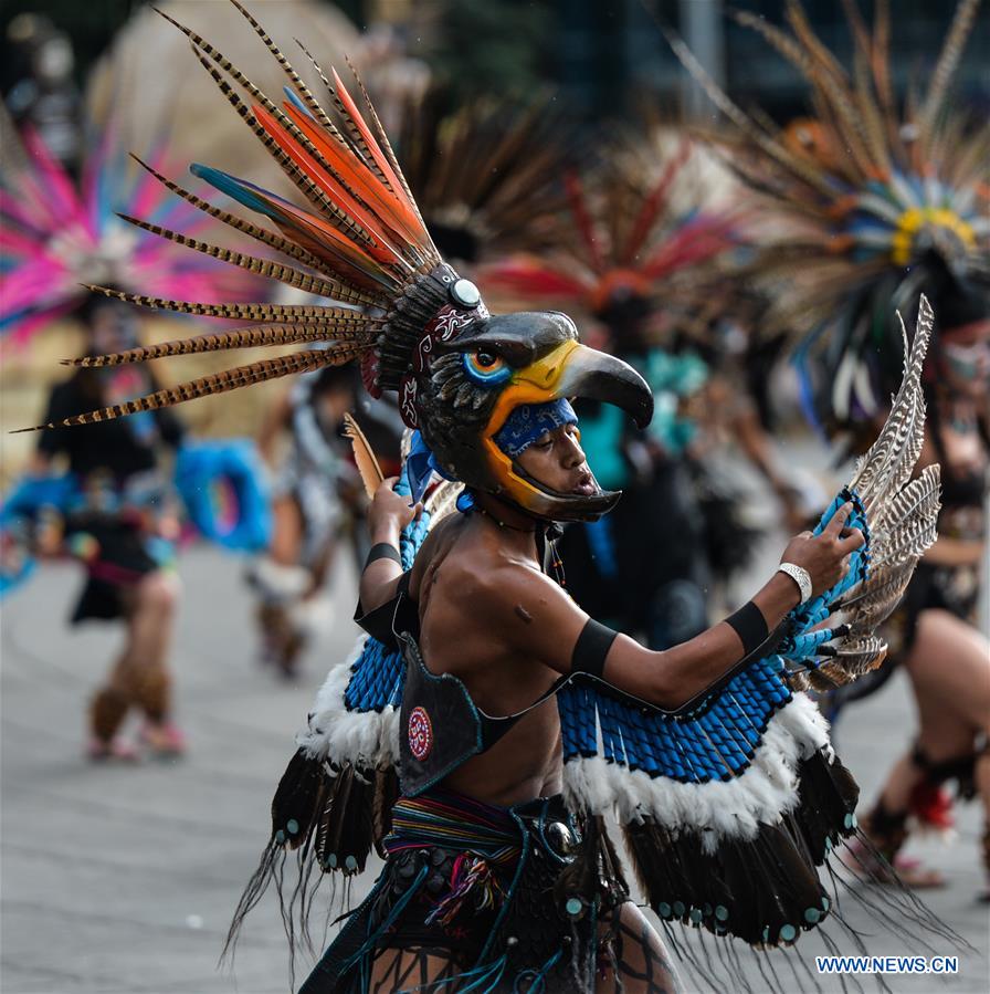 MEXICO-MEXICO CITY-DAY OF THE DEAD-PARADE