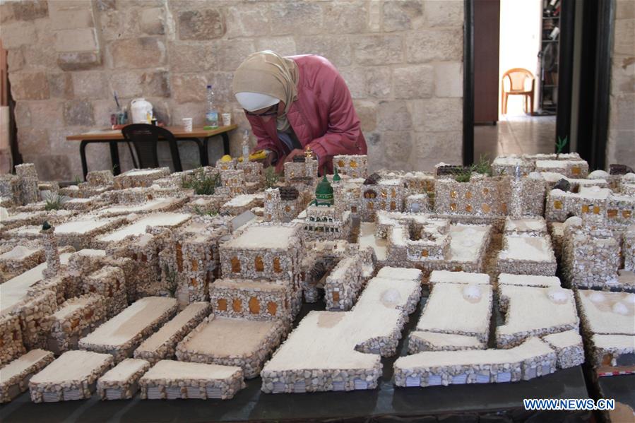 MIDEAST-NABLUS-MINIATURE-REPLICA