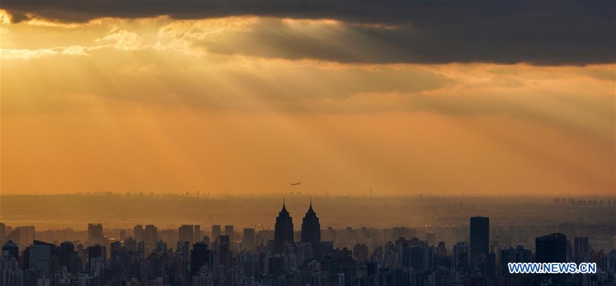 CHINA-SHANGHAI-SUNSET-SCENERY (CN)