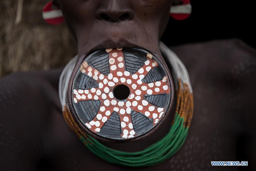 ETHIOPIA-SOUTHERN REGIONAL STATE-PRIMITIVE TRIBE-MURSI