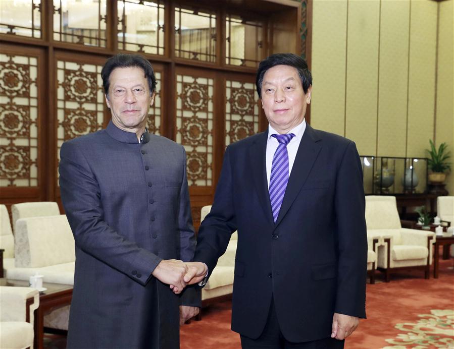 CHINA-BEIJING-LI ZHANSHU-PAKISTANI PM-MEETING (CN)