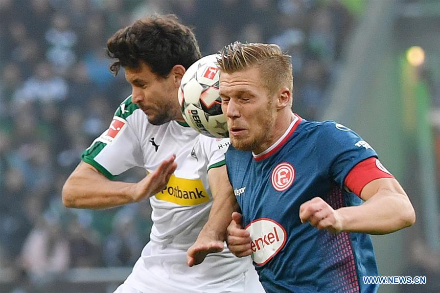 (SP)GERMANY-MOENCHENGLADBACH-SOCCER-BUNDESLIGA-MOENCHENGLADBACH VS DUESSELDORF