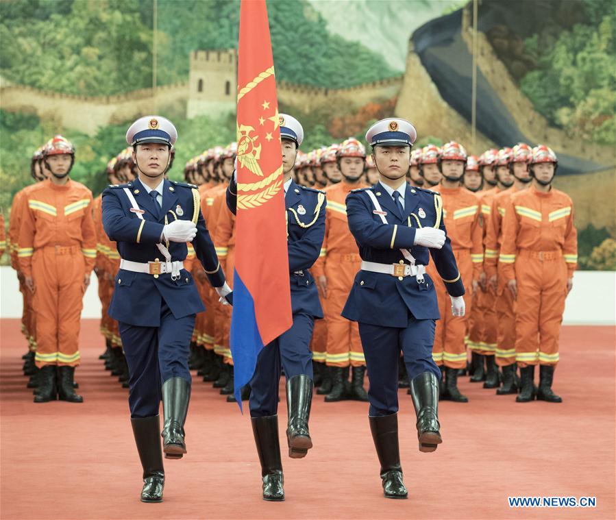 CHINA-BEIJING-NATIONAL FIRE AND RESCUE TEAM (CN)