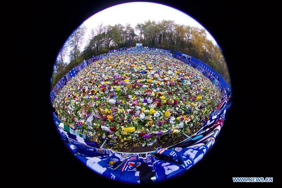 (SP)BRITAIN-LEICESTER-FOOTBALL-ENGLISH PREMIER LEAGUE-LEICESTER CITY FC VS BURNLEY FC