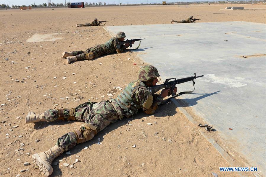 AFGHANISTAN-KANDAHAR-MILITARY TRAINING