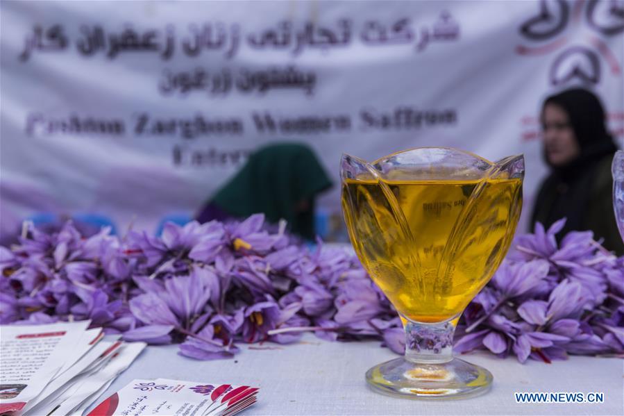 AFGHANISTAN-HERAT-PRODUCT FESTIVAL-SAFFRON