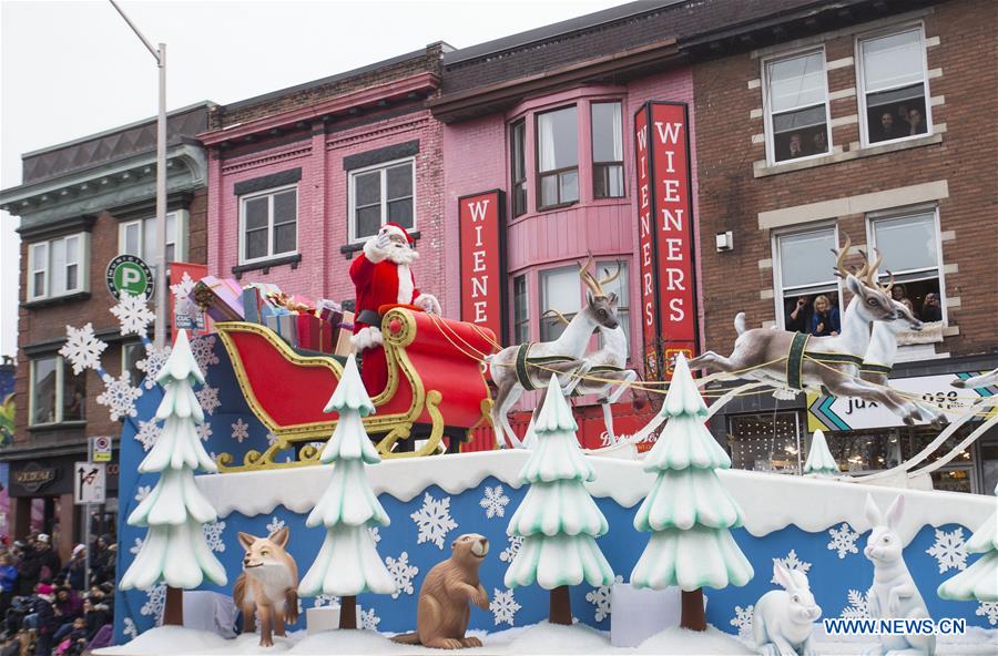 CANADA-TORONTO-SANTA CLAUS PARADE