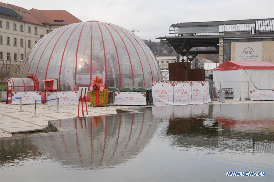 HUNGARY-BUDAPEST-SANTA FACTORY-CHARITY