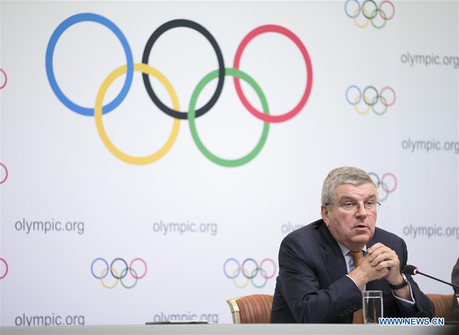 (SP)JAPAN-TOKYO-IOC-EB MEETING-PRESS CONFERENCE