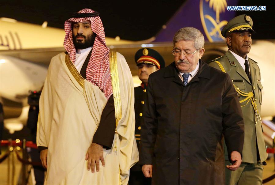 ALGERIA-ALGIERS-SAUDI CROWN PRINCE-VISIT