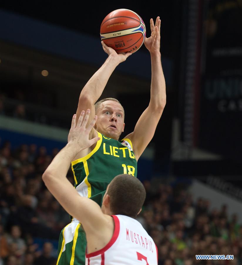 (SP)LITHUANIA-VILNIUS-BASKETBALL-FIBA WORLD CUP QUALIFIERS