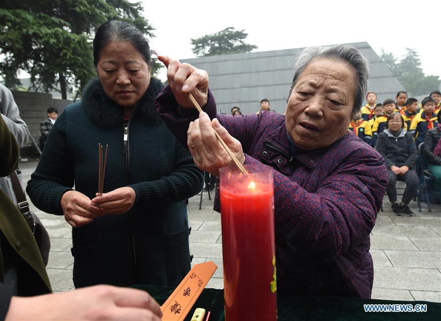 CHINA-NANJING MASSACRE VICTIMS-COMMEMORATION ACTIVITIES (CN)