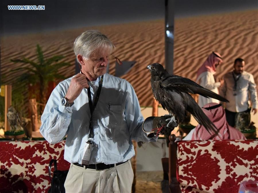 SAUDI ARABIA-RIYADH-FALCONS AND HUNTING EXHIBITION