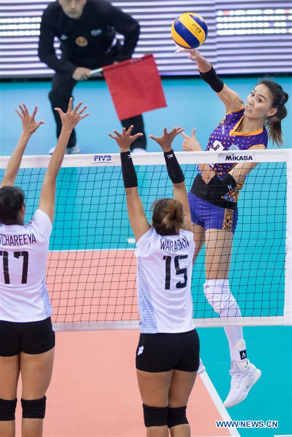 (SP)CHINA-SHAOXING-VOLLEYBALL-FIVB-WOMEN'S CLUB WORLD CHAMPIONSHIP(CN)