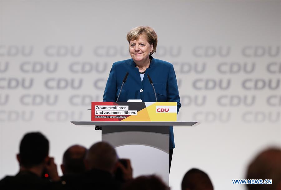 GERMANY-HAMBURG-CDU-PARTY CONFERENCE