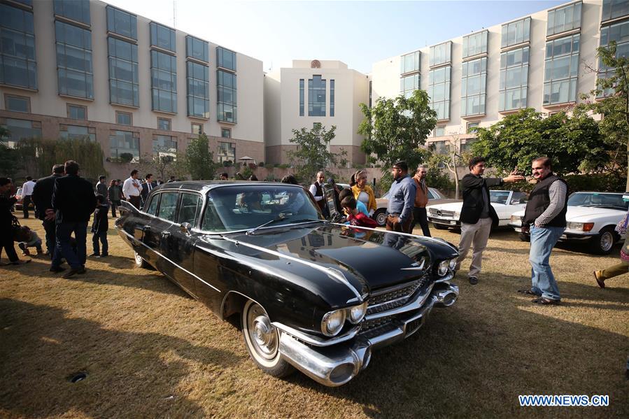 PAKISTAN-ISLAMABAD-VINTAGE CAR SHOW