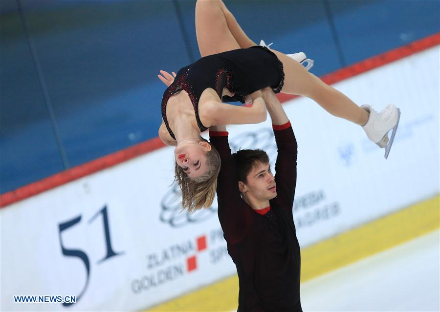 (SP)CROATIA-ZAGREB-FIGURE SKATING-GOLDEN SPIN OF ZAGREB