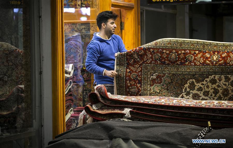 IRAN-TEHRAN-CARPET EXPORTS-DECLINE