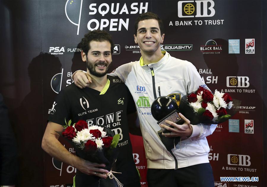 (SP)EGYPT-CAIRO-SQUASH-BLACK BALL OPEN-FINAL