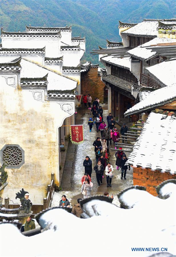 #CHINA-JIANGXI-SNOW SCENERY (CN)  